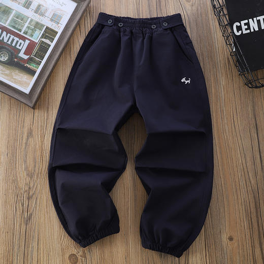 秋款软壳加厚锦纶速干运动裤 尺码110-170 商品图2