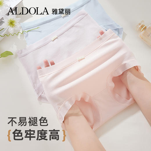 ALDOLA/雅黛俪大码内裤女纯棉裆立体裁剪无痕女士三角裤2025新款 商品图7