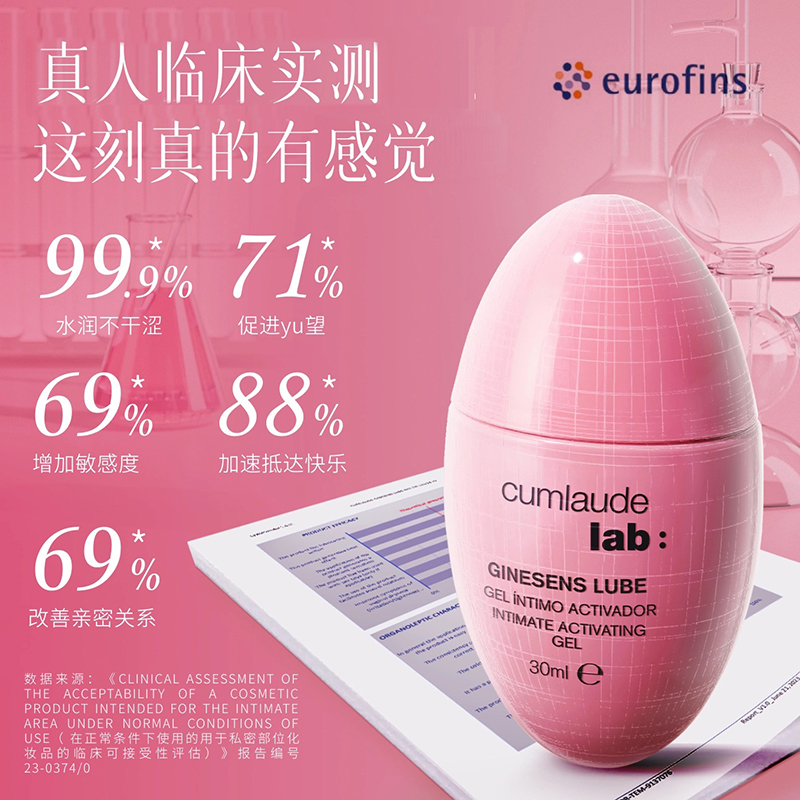 西班牙Cumlaude珂蔓朵 · 人体润滑剂女私密液精油私密激情热感加速高潮 30ml｜品牌直发