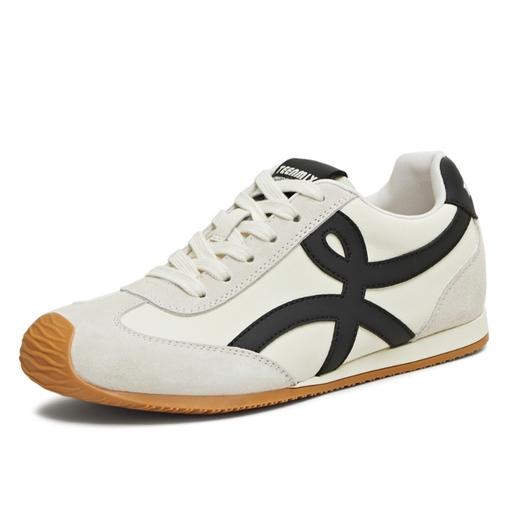 【云粉节】BF楼天美意吴宣仪彩虹夹心糖厚底内增高复古红色阿甘德训鞋女秋运动鞋KG096DM5吊牌价999活动价500 商品图0