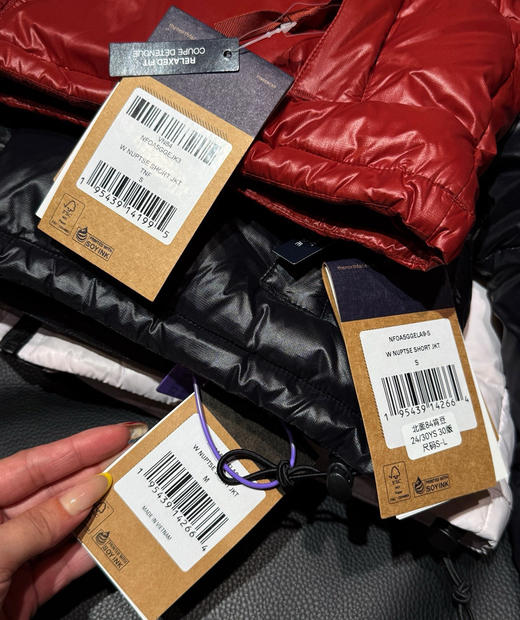 原价299福利价北面Nuptse三格短款羽绒服092303 商品图9