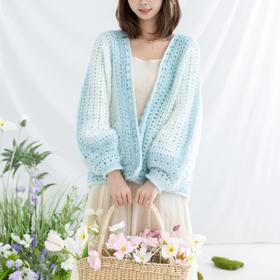 苏苏姐家星糖新手开衫线材组合手工编织diy材料包钩针打发时间