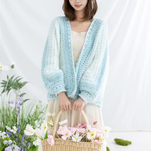 苏苏姐家星糖新手开衫线材组合手工编织diy材料包钩针打发时间 商品图0