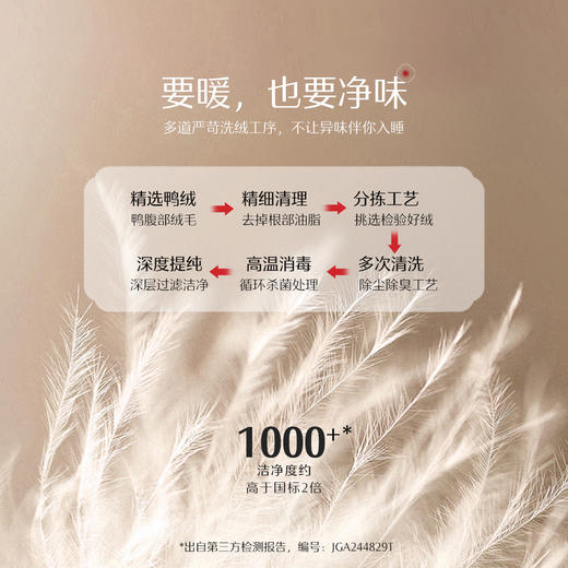 水星家纺A类羽绒被 商品图4