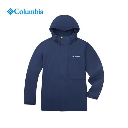 【云粉节】【冬款满1588-200】6楼哥伦比亚蒋奇明同款哥伦比亚25秋冬男穿行防水冲锋衣三合一鹅绒内胆WE9971吊牌价4399元 商品图5