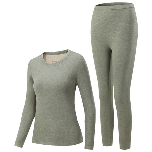 【山羊绒蚕丝套330克】爱帝秋冬加厚蓄热保暖内衣套装 商品图10