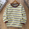 秋冬加厚条纹长T恤打底单穿110-170 商品缩略图4