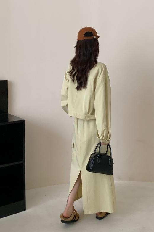 LNNNS 率性工装风外套背心半裙三件套装 21076 商品图6