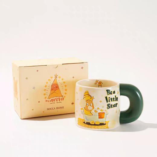 星星人联名网红水杯子大容量情侣陶瓷马克杯生日礼物咖啡杯伴手礼bj 商品图7