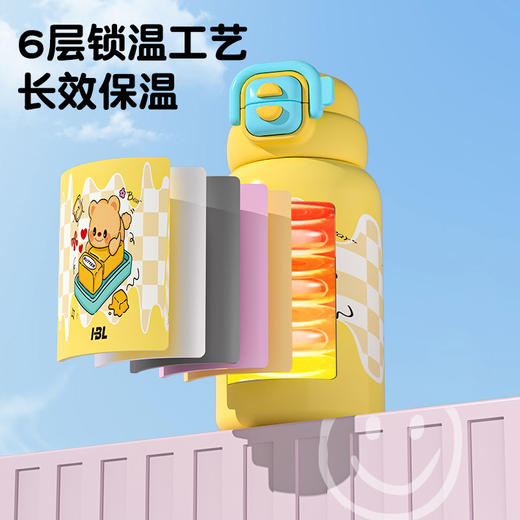 550ml毛绒儿童保温杯-纪念日百货门店同款165296170 商品图2