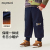 【加绒】【90-140】【 MQDmini】男童冬款加绒长裤束脚裤子 商品缩略图0