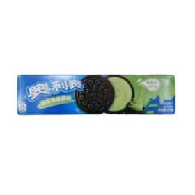 【超市】奥利奥冰淇淋夹心抹茶味饼干97g