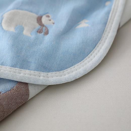 PLOVER啄木鸟家纺六层纱毛巾被 北极熊 200*230cm 商品图6