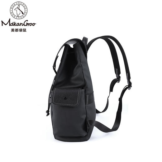 美都袋鼠日韩男款休闲商务背包磁吸扣双肩背包MDXXB4015-A 14英寸 商品图4