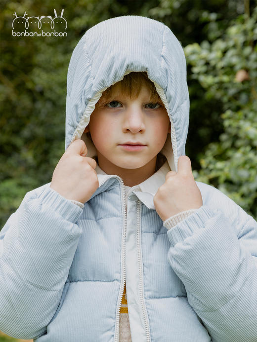 灯芯绒羽绒外套 商品图3