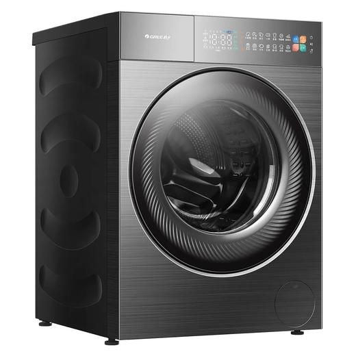 格力如悦热泵洗烘一体机 10kg 全域智洁 体感柔烘 XQG100-RBKD1401Ad1 (珍珠黑) 商品图3