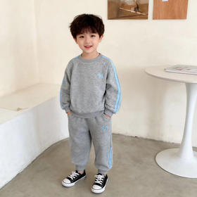 米兜象韩版春秋新款儿童套装时尚男女儿童卫衣套装儿童秋季运动童装80-160