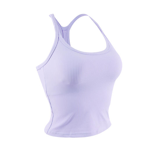 跃牌【周游世界】秋冬新款固定杯少女感内搭吊带打底运动内衣训练健身背心BR1666 商品图4