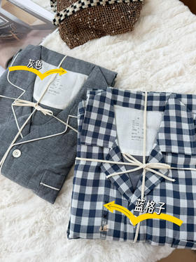 2509406   家居服情侣款（男款）纱布面料