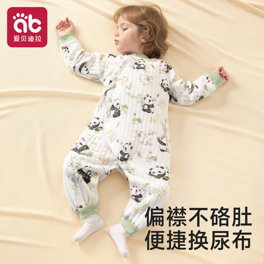 婴儿衣服夹棉早秋幼小月龄外出服冬季纯棉保暖套装宝宝连体衣 商品图3