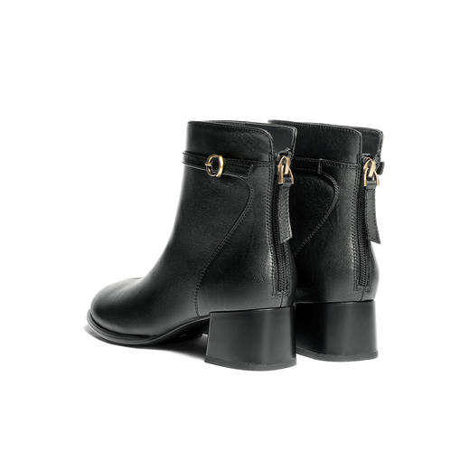 【云粉节】BF楼 森达羊皮瘦瘦靴2025冬季新款法式高级感气质时装靴4TQ43吊牌价1099活动价539 商品图3