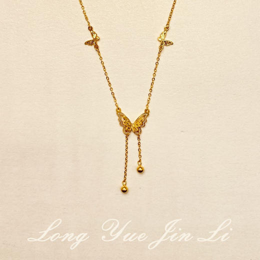 周大生足金项链；5.08克 商品图0