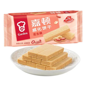 【超市】嘉顿花生威化200g