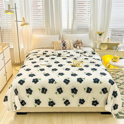 PLOVER啄木鸟(PLOVER)夏凉被-凉感丝夏被 花枝 200cm*230cm 商品图0