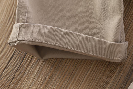 110-170 水洗棉斜纹拼接镰刀裤 商品图8