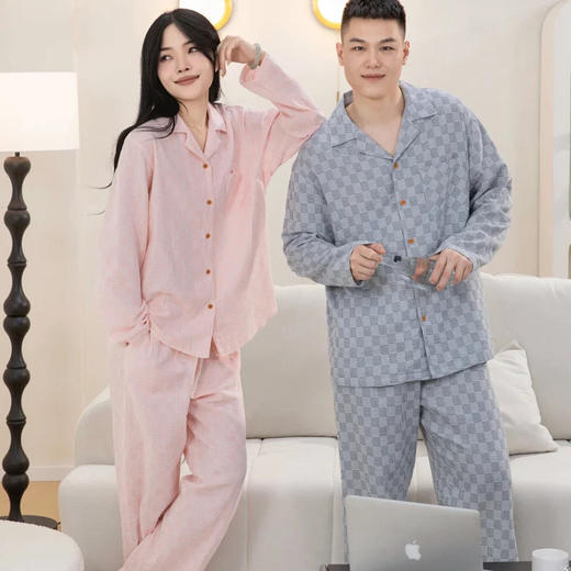 【格调家·巴洛克风长袖家居服】 睡衣 商品图0