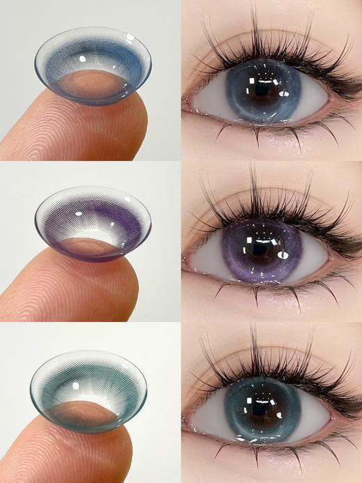 jellydoll半年抛 潘多拉/水冰月/水冰晶 14.5mm/着色13.7mm 紫绿蓝 商品图2