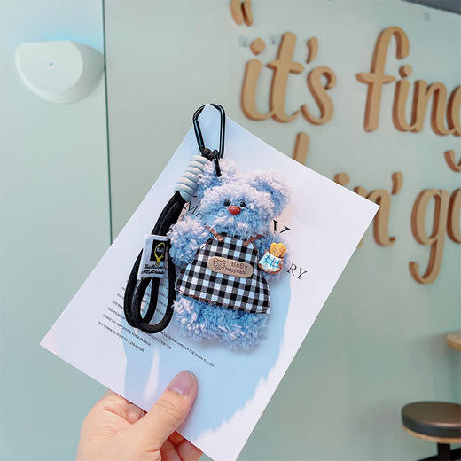 扭扭棒-围裙小熊钥匙扣-纪念日百货门店同款165945299 商品图2