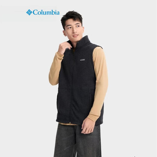 哥伦比亚男式净色立领马甲AE1823 商品图4