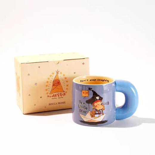 星星人联名网红水杯子大容量情侣陶瓷马克杯生日礼物咖啡杯伴手礼bj 商品图5