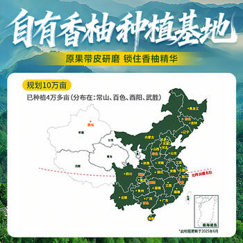 柚香谷宋柚汁双柚汁复合果汁饮料300g*10瓶 鲜果萃取富含VC 0脂节日整箱 /水饮冲调 /饮料 /果蔬汁/饮料 商品图3