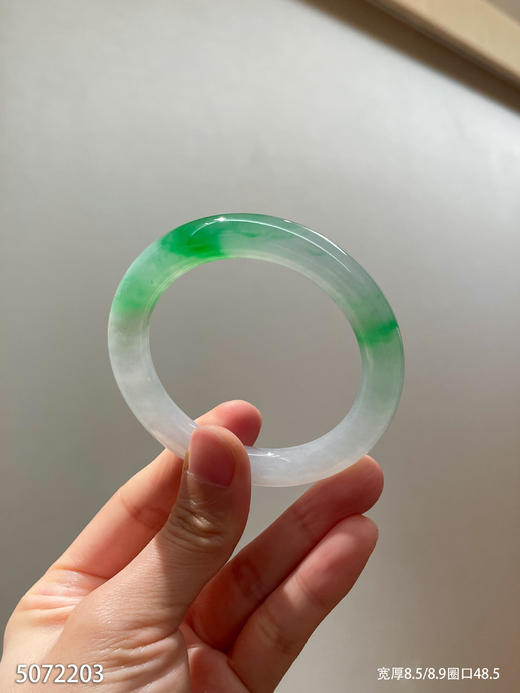 冰飘翠手镯【5072203】圈口48.5~具体价格微信咨询 商品图0
