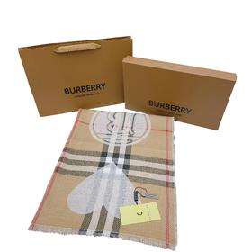 芭宝莉双层色织工艺，鼎级丝羊绒围巾