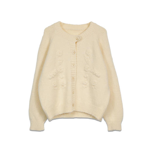 立体小花开衫毛衣-纪念日百货门店同款165496761 商品图4