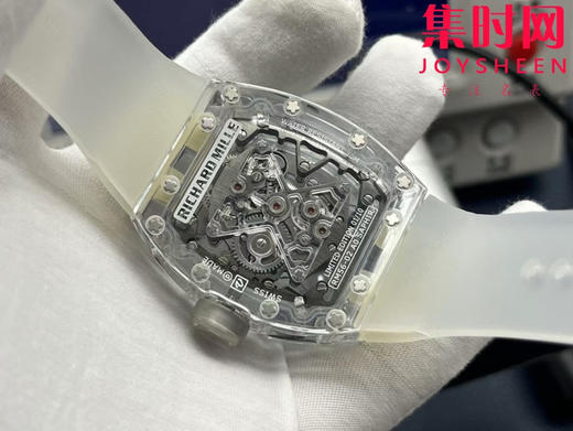 墙裂推荐 V4升级版 新力作 EUR理查德米勒RM056-雪琉璃！RM56透明壳 男士腕表 劲爆的真陀飞轮腕表！震撼来袭！ 商品图5
