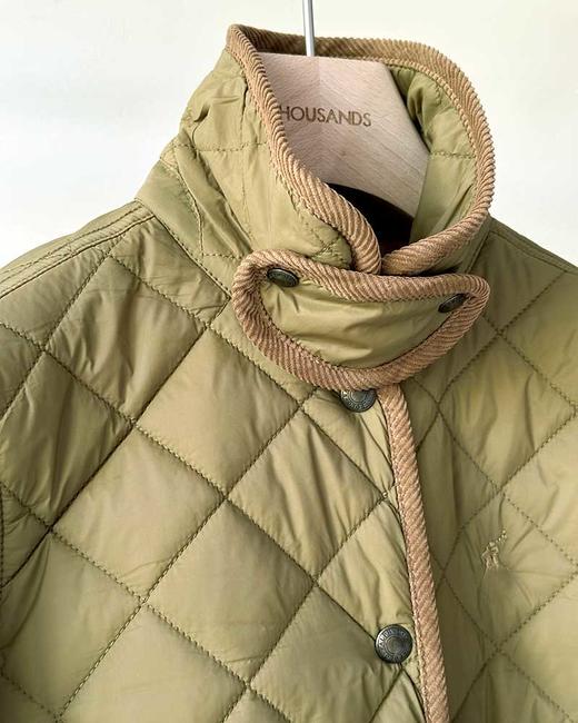 单品包邮现货 THS-无 RL马球家 经典款绗缝猎装棉服 修身叠搭外套 4色 BW399 商品图8