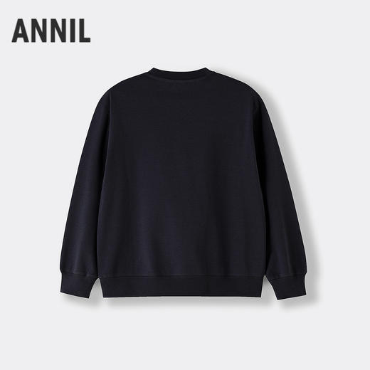 【实体店同款】男女童圆领长袖卫衣秋季新款安奈儿童装AM531980 商品图1