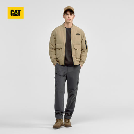 【云粉节】【95折】6楼卡特CAT秋冬款短款棉服灰色CO3QJW49091C72,吊牌价1098，现价1043 商品图1