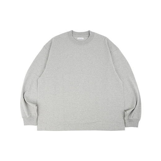 KAPTAIN SUNSHINE Suvin Supima Tube 超长短绒匹马棉宽松长袖T恤 商品图0