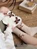4双一组！超级可爱的立体毛球小狗中筒袜  秋冬无骨一体成型棉袜女袜 商品缩略图3
