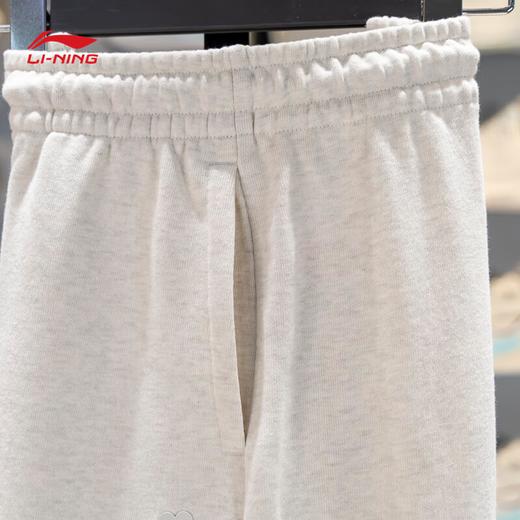 李宁卫裤女2025秋季新款运动直筒宽松运动长裤休闲裤女AKLVC12 商品图3
