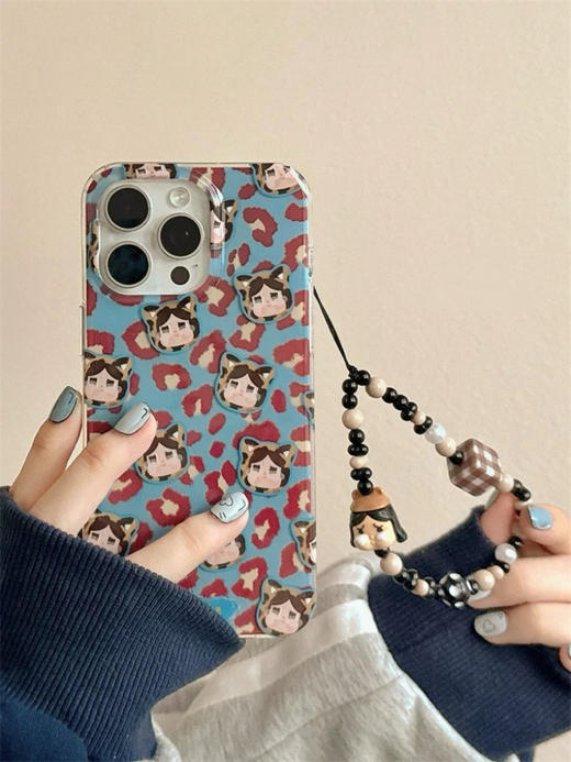 👏（华为型号）【秋日限定配色】ZBYEO 全新升级链条手机壳💐： 【秋日🍂随身“链”爱，自在摇曳浪漫🍂]=FALL STYLE UPGRADE手机壳+链条💖 =今秋最飒配饰|解放双手 商品图1