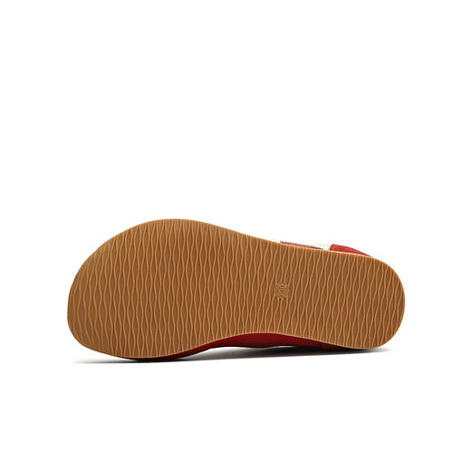 【云粉节】BF楼天美意吴宣仪彩虹夹心糖厚底内增高复古红色阿甘德训鞋女秋运动鞋KG096DM5吊牌价999活动价500 商品图4