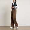 廓形高个子休闲直筒裤，垂感高级感巨好看长裤阔腿西裤KB-250218 商品缩略图2