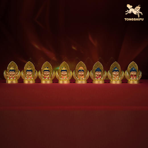 铜师傅《佛光本命佛》阿弥陀佛千手观音普贤菩萨大日如来铜摆件 商品图0