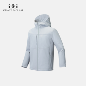 严选 | Grace&Glam情侣款黑科技软壳鹅绒保暖外套
